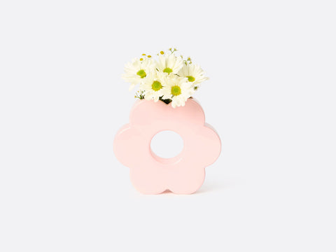 Vase Daisy pink