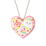 Collier coeur DIY - Decorama heart necklace