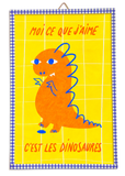 Illustration encadrée prête à accrocher - Dinosaures