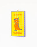 Illustration encadrée prête à accrocher - Dinosaures