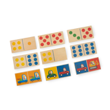 Dominos véhicules en bois - Les Popipop