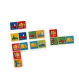 Dominos véhicules en bois - Les Popipop