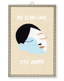 Illustration encadrée prête à accrocher - Dormir