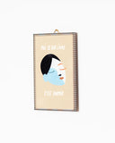 Illustration encadrée prête à accrocher - Dormir