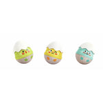 Set de 3 hochets poussins