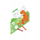 Rouleau autocollant à dessin et ses feutres - Différents thèmes