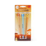 SET DE 3 STYLOS GEL EFFAÇABLE - WILD SAVANNAH