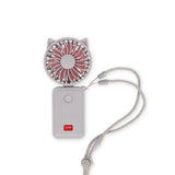 Ventilateur portable, pliable et rechargeable Kitty - Legami