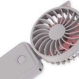 Ventilateur portable, pliable et rechargeable Kitty - Legami
