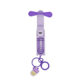 Ventilateur portable et rechargeable, lumière intégrée Teddy - Legami