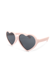 Lunettes de soleil coeur 1-3 ans - Pêche rosée