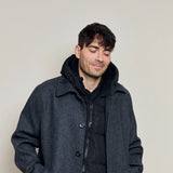 La capuche Fudoon réversible Noir - Noir polaire