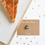 Fève en porcelaine (12 modèles)