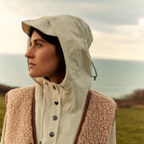 Capuche de pluie Fudini Crème