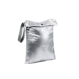 La capuche Fudoon réversible Argentée - Marine