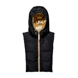 La capuche Fudoon réversible Doré - Noir