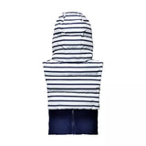 La capuche Fudoon réversible Rayures marine - Marine