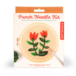 Kit de punch needle - Tulips - Kikkerland