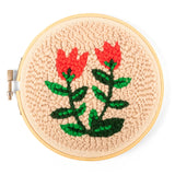 Kit de punch needle - Tulips - Kikkerland
