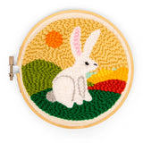 Kit de punch needle - Lièvre - Kikkerland