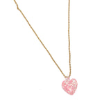 Collier Boutique Glitter Heart