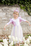 Déguisement de licorne complet - robe, aile et headband 5-6 ans