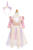 Déguisement de licorne complet - robe, aile et headband 5-6 ans