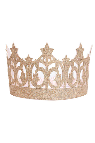 Couronne dorée - Gold Glitter Crown