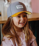 Casquette Melton grey