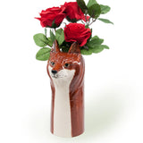 Fox flower vase - Quail ceramics