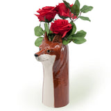 Fox flower vase - Quail ceramics