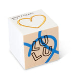 Boucle à l'unité Happy Heart - Gold plated
