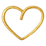 Boucle à l'unité Happy Heart - Gold plated