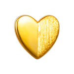 Boucle à l'unité Heart Wings - Gold plated