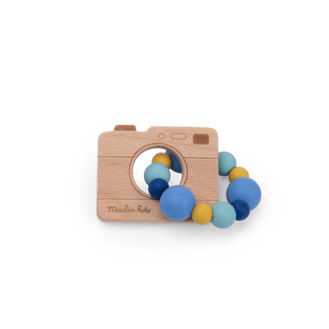 Hochet anneau de dentition - Puce et pilou