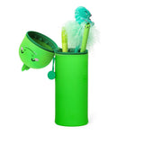Trousse en silicone souple 2 en 1 Kawaii Dino
