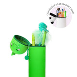 Trousse en silicone souple 2 en 1 Kawaii Dino