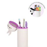 Trousse en silicone souple 2 en 1 - Bunny « Don't Worry Be Hoppy »