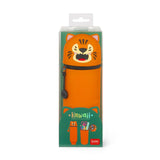 Trousse en silicone souple 2 en 1 - Tiger "Grrreat adventures"