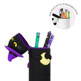 Trousse en Silicone Souple 2-en-1 - Kawaii Kitty Halloween
