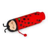 Trousse en silicone souple 2 en 1 - Ladybug "Get lucky"