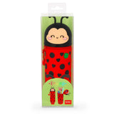 Trousse en silicone souple 2 en 1 - Ladybug "Get lucky"
