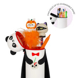 Panda "Bam-Boo" - Trousse en silicone souple 2 en 1 Kawaii