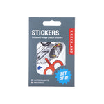 Assortiment stickers autocollants 1 - Kikkerland