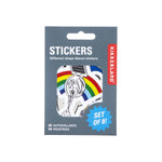 Assortiment stickers autocollants