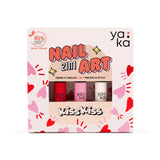 Kit vernis à ongles 2en1 - Kiss kiss
