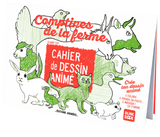 Cahier de dessin animé Comptines de la ferme - Éditions animées
