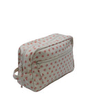 Pochette grand modèle cœur rose en toile 100% coton - Bonton