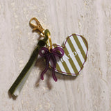 Adèle - Miroir de sac grigris coeur Wonder Mum