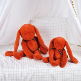 Lapin Méloé Orange Potiron – Doudou fabriqué en Bretagne